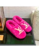 Louis Vuitton Shearling Loafers Pink 2021 111790