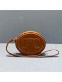 Celine Coin Purse Clutch in Smooth Calfskin Tan Brown 2021 60172