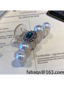 	 Chanel Pearl Hair Clip White 2021 122152