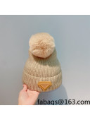 Gucci Knit Hat Beige 2021 122165