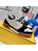 Fendi Match Low-tops Sneakers White/Black 2021 