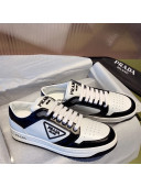 Prada District Leather Sneakers White/Black 2021 19