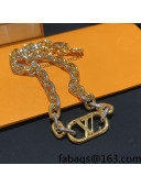 Louis Vuitton Chain Necklace Silver/Gold 2022 32