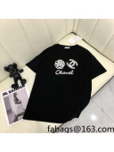 Chanel Cotton T-Shirt Black 2022 24