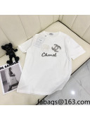 Chanel Cotton T-Shirt White 2022 23