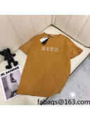 Dior Cotton T-Shirt Brown 2022 28