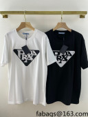 Prada T-Shirt White/Black 2022 36