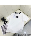 Chanel Cotton T-Shirt White 2022 37