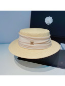 Celine Straw Hat Beige 2022 033147