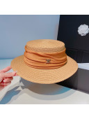 Celine Straw Hat Khaki 2022 033146