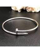 Cartier White Gold Nologo Juste un Clou Bracelet , Small Model 07