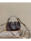 Fendi Pomodorino FF Fabric Mini Bag Brown 2022 8532