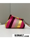 2022 Fendi First Small Leather Bag with Multicolor Inlay 80035M