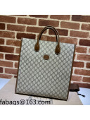 Gucci GG Canvas Tote Bag 674155 Beige 2021 