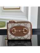 Gucci Ophidia GG Canvas Zip Around Wallet 644459 Beige/Brown 2021 