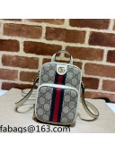 Gucci Ophidia GG Canvas Mini Bag ‎671682 Beige/White 2022