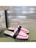 Gucci Leather Slippers/Mules Pink 2022 01