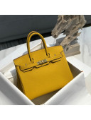 Hermes Birkin 30cm Bag in Togo Calfskin Jaune Amber Yellow/Gold 2022