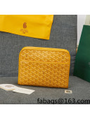 Goyard Jouvence MM Toiletry Clutch Bag Yellow 2022