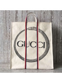 Gucci Ouroboros Print Tote 484690 2018