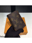 Louis Vuitton Monogram Canvas Wallet M60502 2021