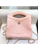 Chanel Lambskin Chanel 31 Mini Shopping Bag AS9196 Pink 2019