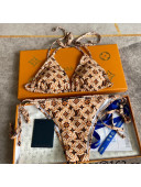 Louis Vuitton LV Crafty Swimwear Brown 2021