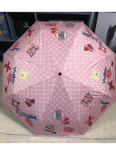 Louis Vuitton LV Monogram Umbrella Pink 2019