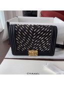 Chanel Boy Waist Bag AS0093 Black 2019