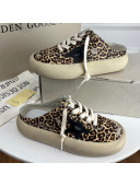 Golden Goose GGDB Space-Star Sabot Sneakers in Animal Print 04