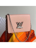 Louis Vuitton Twist Epi Leather Belt Bag/Wallet on Chain WOC M68559 Pink 2019