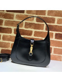 Gucci Jackie 1961 Leather Small Hobo Bag 636709 Black 2020