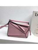 Loewe Puzzle Mini Bag in Smooth Calfskin Light Pink 2022 10173