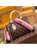 Louis Vuitton Speedy Bandouliere 20 Bag M41114 Monogram Canvas/Pink 2021 