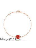 Van Cleef & Arpels Ladybug Bracelet Red 2022 54