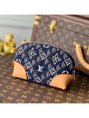 Louis Vuitton Since 1854 Pochette Cosmetique Cosmetic Pouch M80307 Blue 2021