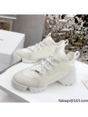 Dior D-Connect Sneaker in Technical Fabric DS6 White 2021