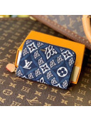 Louis Vuitton Since 1854 Zippy Coin Purse Wallet M69997 Blue 2021