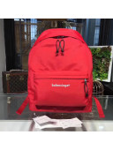 Balen...ga Canvas Explorer Backpack Red F/W 2017