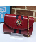 Gucci Leather Rajah Mini Shoulder Bag 573797 Red 2019