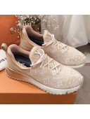 Louis Vuitton V.N.R. Knit Monogram Sneakers Beige 2019 (For Women and Men)