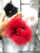 Fendi Bag Bugs Key Holder and Bag Charm Red 2021