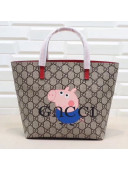 Gucci Children's GG Peppa Pig Tote 410812