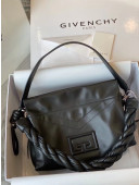 Givenchy ID 93 Large Shoulder Bag in Smooth Leather Black 2020