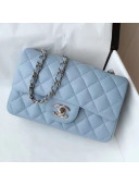 Chanel Lambskin Classic Mini Flap Bag A69900 Sky Blue/Silver 2021