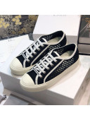 Dior Walk'n'Dior Sneakers in Black Mesh Embroidery 2020