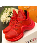 Louis Vuitton Mesh LV Archlight Sneaker Red 2020