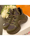 Louis Vuitton Mesh LV Archlight Sneaker Green 2020