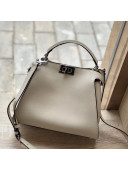 Fendi Peekaboo Essentially 27cm Light Beige 2019