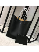 Givenchy Medium Shopper Tote in Smooth Leather Black 2018